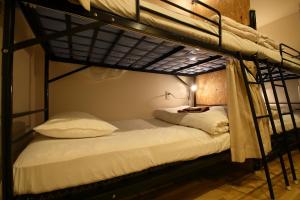 Letto o letti in una camera di Hiroei Hostel