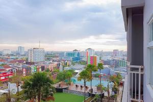 Udsigt til Pampang eller udsigt til byen taget fra lejligheden