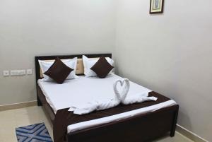 Letto o letti in una camera di Hotel Yubraj