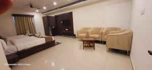 Zona d'estar a Neelkanth Hotel