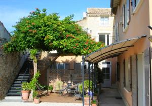 Zahrada ubytování Maison d'hôtes La Bignone