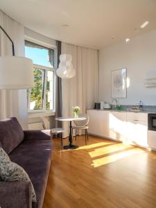 Posezení v ubytování MIRO Rooms Center - quiet chic, self check-in