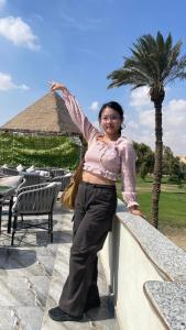 Επισκέπτες που μένουν στο garden pyramid view