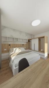 Кровать или кровати в номере COZY CENTRAL Apartment +56 фотографий