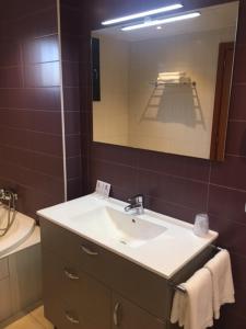 Koupelna v ubytování Hotel Teruel