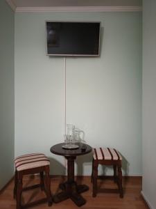 TV a/nebo společenská místnost v ubytování Вілла Токай + 37 fotografií