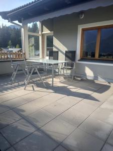 Balkón alebo terasa v ubytovaní Ferienwohnung Anton