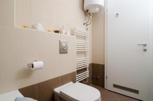Koupelna v ubytování Apartment Atlant