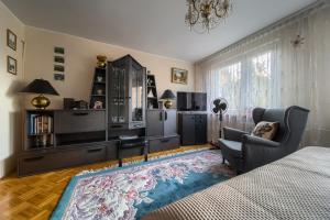 Posedenie v ubytovaní Szczepin Spacious Apartment