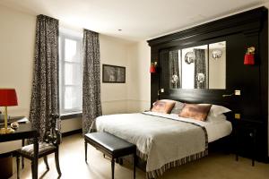 호텔 옵저바트와 룩셈부르크 객실 침대