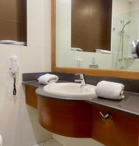 Koupelna v ubytování Caesar Hotel Ramallah