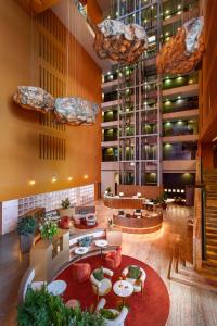 Гостиная зона в Hotel Meliá Bilbao