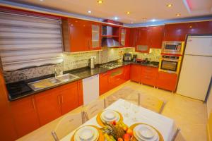 A kitchen or kitchenette at Villa SOLEMARE DEMRE