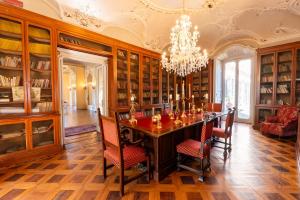 Posezení v ubytování Hotel Villa Borghi