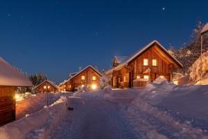 Chalet Dachsteinblick durante l'inverno