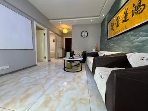 Prostor za sedenje u objektu Utopia Apartment