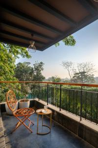 Μπαλκόνι ή βεράντα στο LohonoStays Villa Siena A