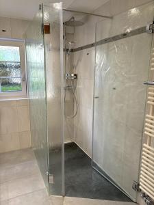 Koupelna v ubytování Chalet Medi