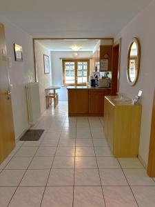 Kuchyň nebo kuchyňský kout v ubytování Chalet Medi