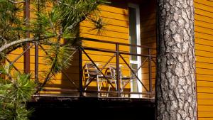 Balkón nebo terasa v ubytování Hotel Vita