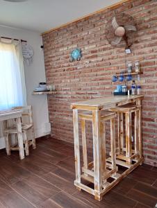 Η κουζίνα ή μικρή κουζίνα στο La Tacuarita