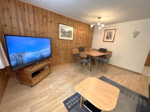 TV a/nebo společenská místnost v ubytování Chalet Medi