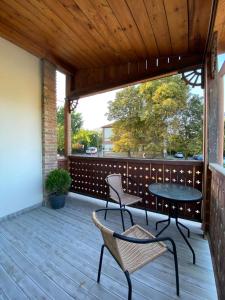 Balkón nebo terasa v ubytování 8 rooms