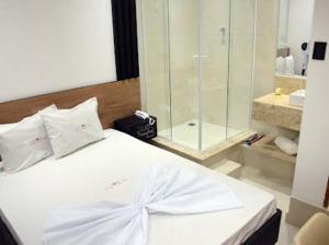 Hotel Cereja客房内的一张或多张床位