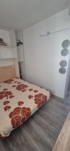 Posteľ alebo postele v izbe v ubytovaní Appartement T2 Centre Port Cap d'Agde