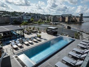 Bazén v ubytování Quality Hotel Tønsberg nebo v jeho okolí