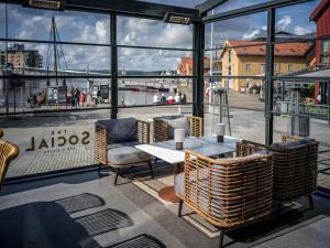Posezení v ubytování Quality Hotel Tønsberg