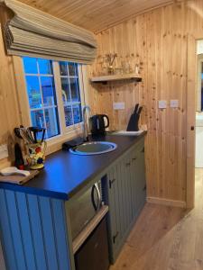 Kuhinja ili čajna kuhinja u objektu The Swift, Shepherds Hut +9 fotografija