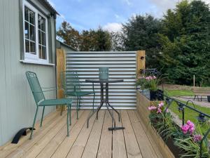 En hage utenfor The Swift, Shepherds Hut