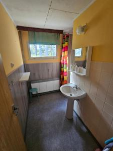 Koupelna v ubytování Penzion Poslední míle + 37 fotografií