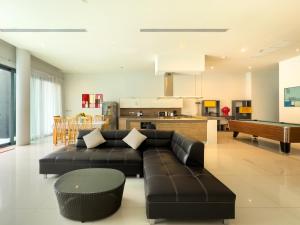 Χώρος καθιστικού στο Fantastic SeaView 4br Private Pool Villa