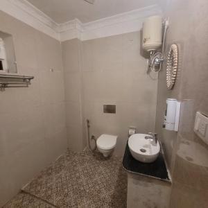 Ένα μπάνιο στο Hotel Bundi House