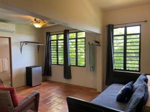 Posezení v ubytování Hacienda Tamarindo