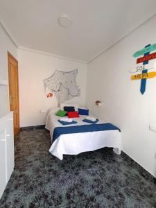Katil atau katil-katil dalam bilik di casita en playa de la colonia +8 gambar