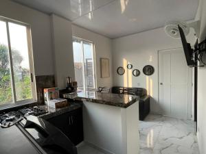 Η κουζίνα ή μικρή κουζίνα στο Apartamento central- Río Agencia