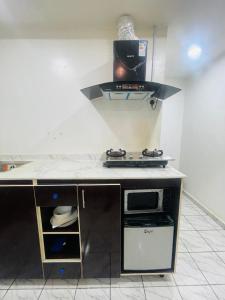 Kuchyň nebo kuchyňský kout v ubytování Executive Studio 1 Lifecamp