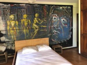 Llit o llits en una habitació de Between us : Chambres d’hôtes à Saint joseph