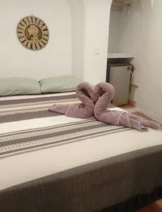 Postel nebo postele na pokoji v ubytování Casa Nance Alojamientos COBA Mercado 28 Smart TV y ADO Centro