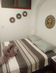 Postel nebo postele na pokoji v ubytování Casa Nance Alojamientos COBA Mercado 28 Smart TV y ADO Centro