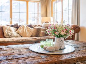Posezení v ubytování Chalet Erlebnishaus II