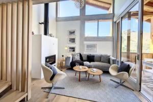 Køkken eller tekøkken på Résidence Caseblanche - Chalet La Retreat MAE-2984 + 13 billeder