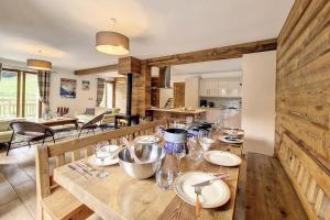 Posezení v ubytování Résidence Le Bettex - Chalet CRISTAL MAE-0654