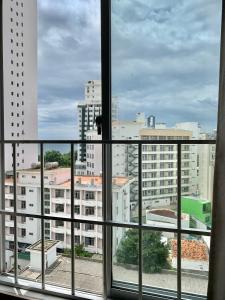 Nespecifikovaný výhled na destinaci Nha Trang nebo výhled na město při pohledu z hotelu