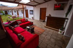 Posezení v ubytování Hotel Encanto de San Blas