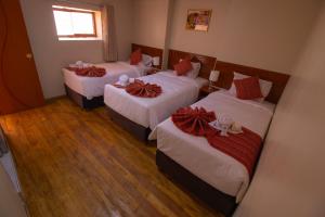 Postel nebo postele na pokoji v ubytování Hotel Encanto de San Blas