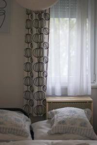 Postel nebo postele na pokoji v ubytování If-jú-lak